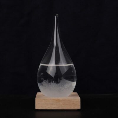 Baromètre de Cristaux Design Goutte d'Eau - Objet Scientifique - Science Labs