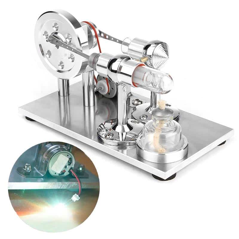 Générateur électrique Stirling - Objet Scientifique - Science Labs
