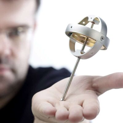 Gyroscope de Précision avec Moteur - Objet Anti Stress - Science Labs