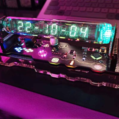 Horloge Afficheur Nixie VFD - Objet Scientifique - Science Labs