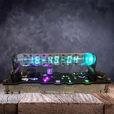 Nixie Tube VFD Clock, Original Nixie-Röhrenuhr