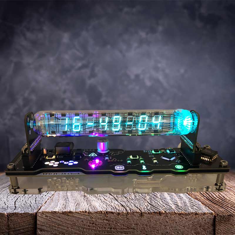 Nixie Tube VFD Clock, Original Nixie-Röhrenuhr