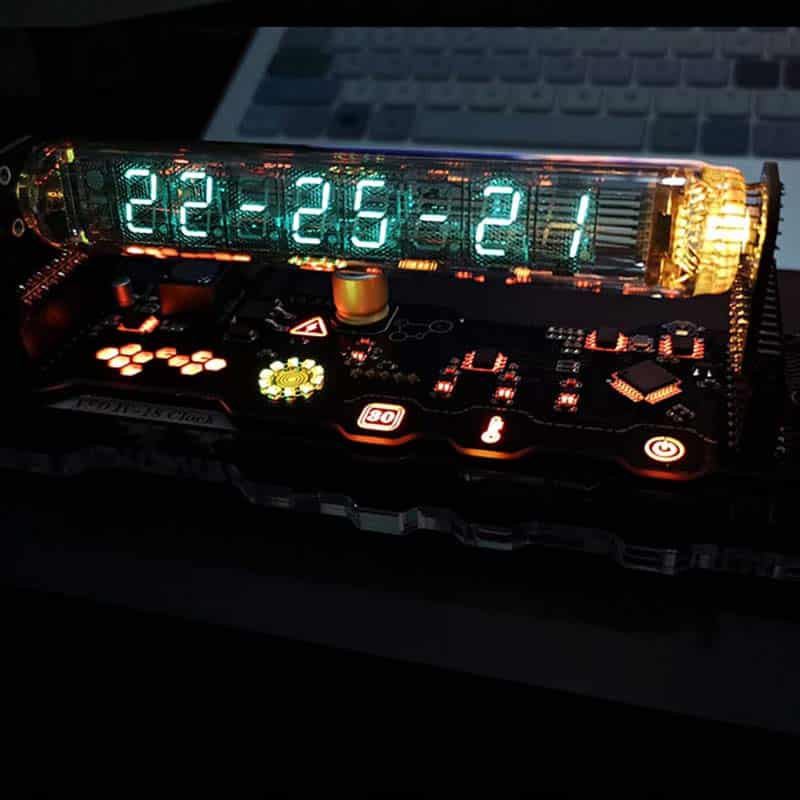 Horloge Afficheur Nixie VFD - Objet Scientifique - Science Labs