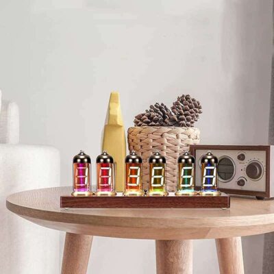 Horloge Ampoule Nixie - Objet Scientifique - Science Labs