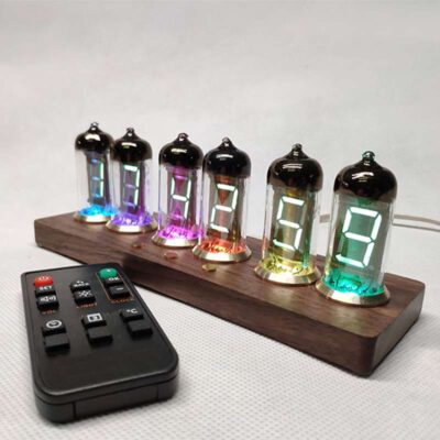 Horloge Ampoule Vintage Nixie - Objet Scientifique - Science Labs