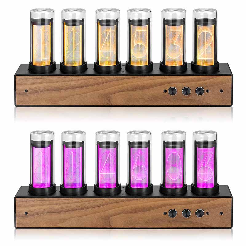 Horloge Tube Nixie - Objet Scientifique - Science Labs