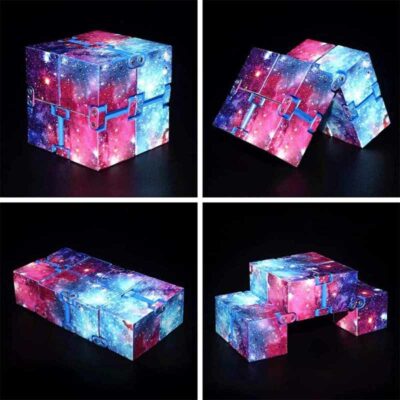 Infinity Cube Galaxy - Objet Anti Stress - Science Labs
