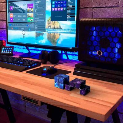 Infinity Cube Galaxy - Objet Anti Stress - Science Labs