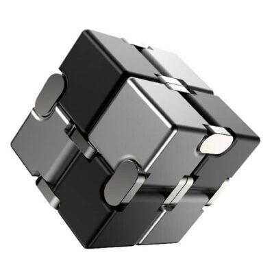 Infinity Cube Métal - Objet Anti Stress - Science Labs