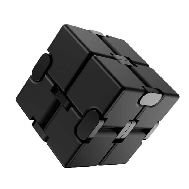 Infinity Cube Métal - Objet Anti Stress - Science Labs