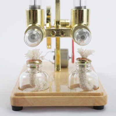 Moteur Stirling Bois - Objet Scientifique - Science Labs