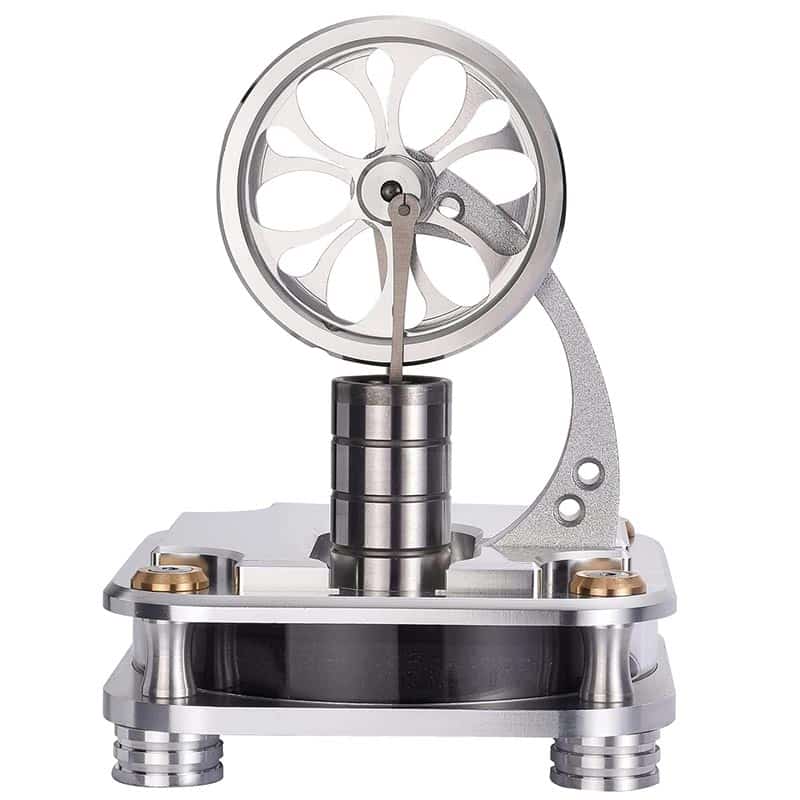 Moteur Stirling Gamma à Vapeur d'Eau - Objet Scientifique - Science Labs