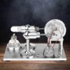 Alpha Stirlingmotor Generator, Stirling-Stromgenerator