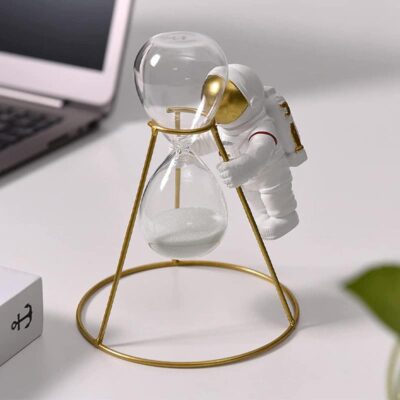 Petit Sablier Décoratif Astronaute - Objet Scientifique - Science Labs
