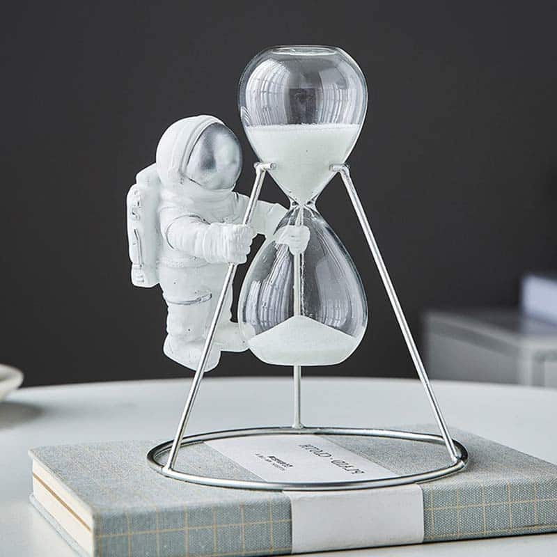 Petit Sablier Décoratif Astronaute - Objet Scientifique - Science Labs