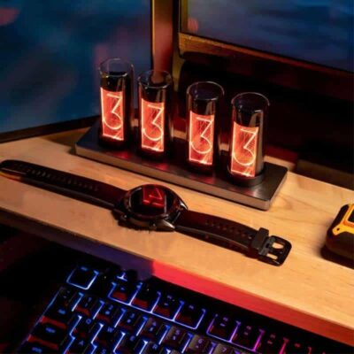 Petite Horloge Nixie - Objet Scientifique - Science Labs