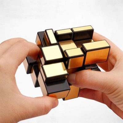 Rubik's Cube Miroir Infini - Objet Anti Stress - Science Labs
