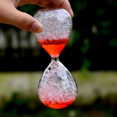 Sablier à Bulles d'Eau - Objet Scientifique - Science Labs