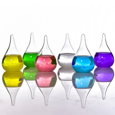 Farbenfrohes Sturmglas