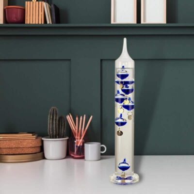 Galileo Thermometer Blau, Blaues Galileo Thermometer