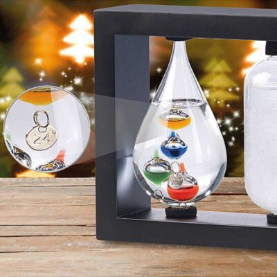 Thermomètre de Galilée Design - Objet Scientifique - Science Labs