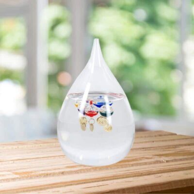 Thermomètre de Galilée Goutte d'Eau - Objet Scientifique - Science Labs