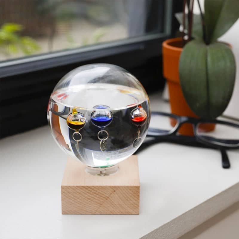 Thermomètre de Galilée Rond - Objet Scientifique - Science Labs