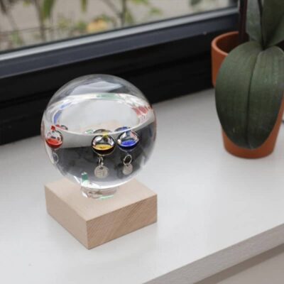 Thermomètre de Galilée Rond - Objet Scientifique - Science Labs