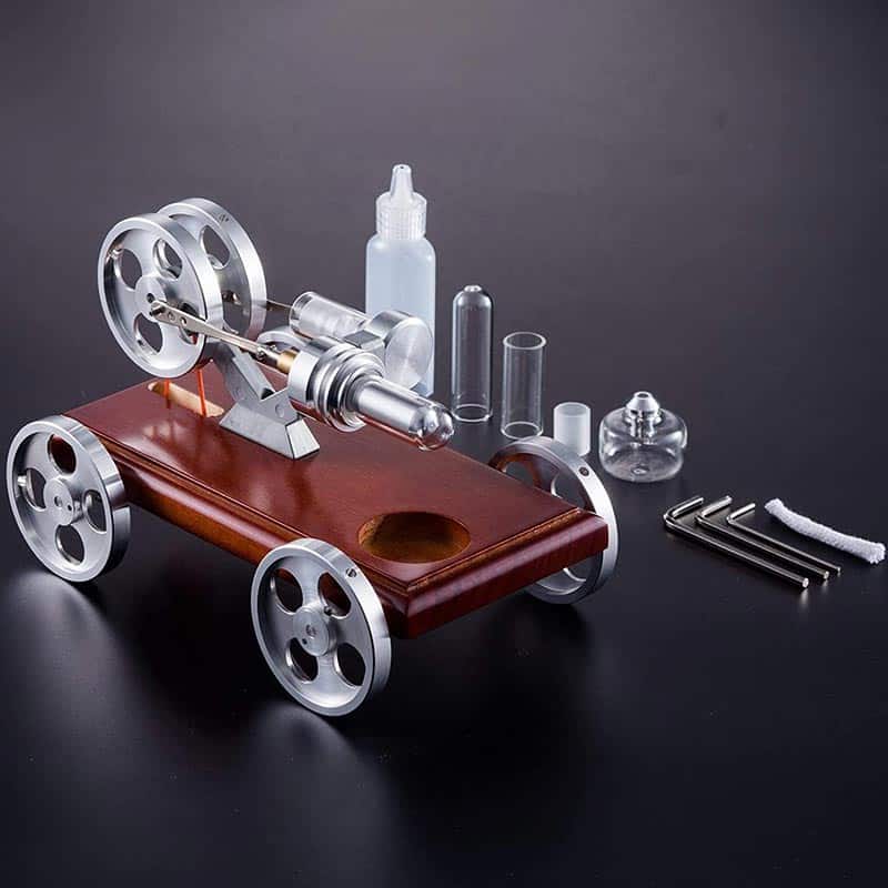 Voiture Hydrogène avec Moteur Stirling - Objet Scientifique - Science Labs