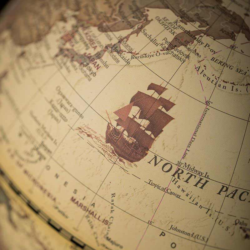 Globe Terrestre Déco Vintage - Globe Terrestre Déco - Science Labs