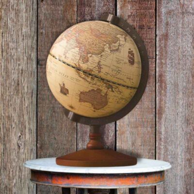 Antique World Globe, Antiker Globus