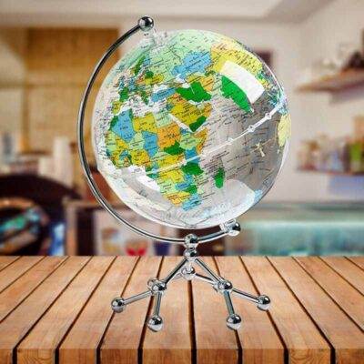 Globe Terrestre Transparent - Globe Terrestre Déco - Science Labs