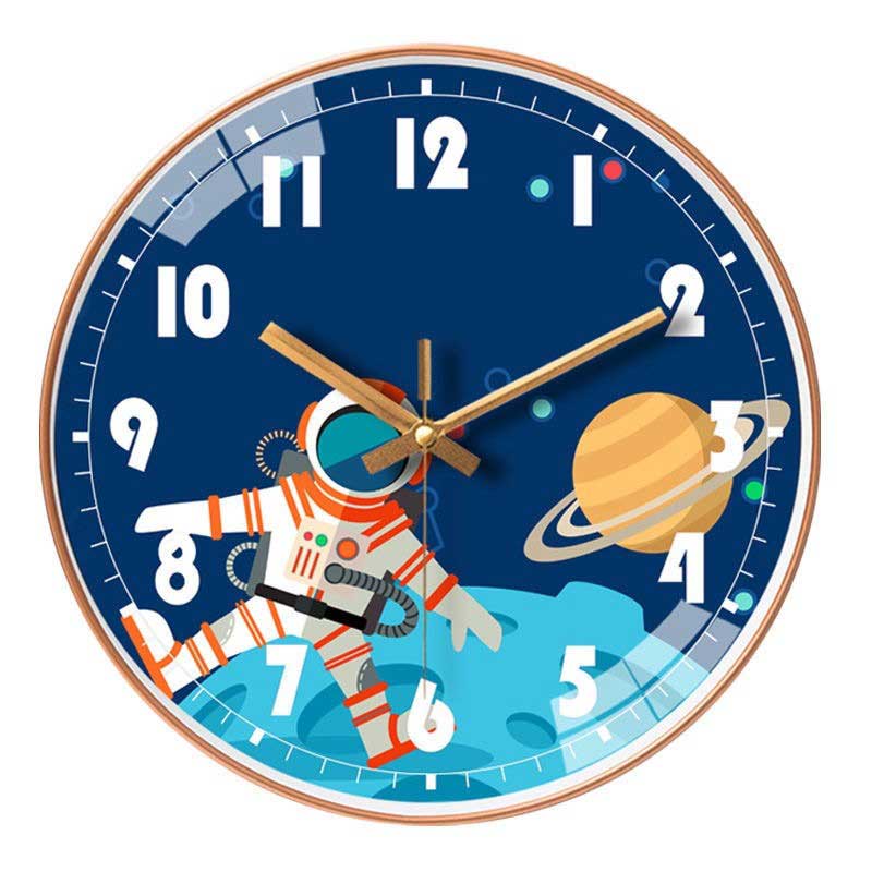 Grosse Horloge Murale Originale Spatiale - Horloge Murale Originale - Deco Scientifique