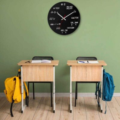 Horloge à Équation - Horloge Murale Originale - Deco Scientifique