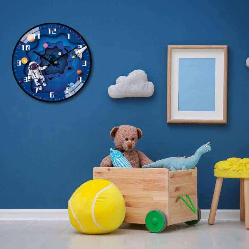 Horloge Espace - Horloge Murale Originale - Deco Scientifique