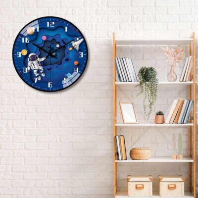 Horloge Espace - Horloge Murale Originale - Deco Scientifique