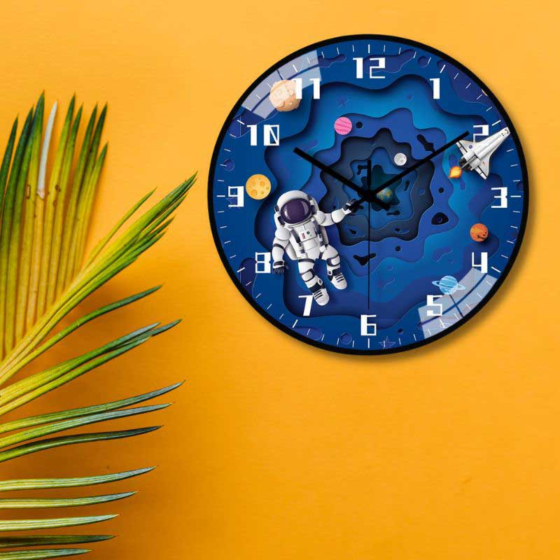 Astronomy Wall Clock, Raumfahrt-Wanduhr