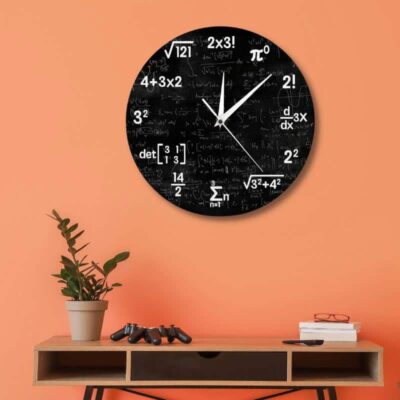 Math Wall Clock, Mathe-Wanduhr