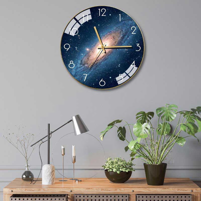 Galaxy Wall Clock, Galaxie-Wanduhr