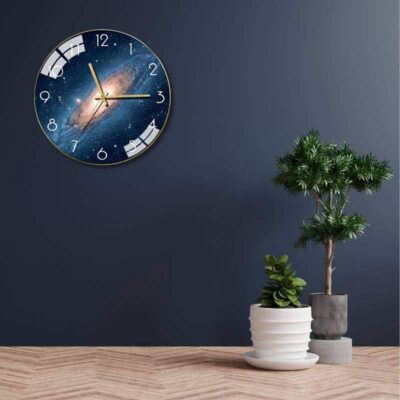 Horloge Galaxie - Horloge Murale Originale - Deco Scientifique
