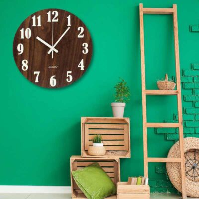 Horloge Murale Led - Horloge Murale Originale - Deco Scientifique