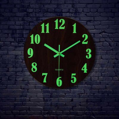 Horloge Murale Lumineuse - Horloge Murale Originale - Deco Scientifique