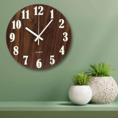 Light Up Wall Clock, Leuchtende Wanduhr