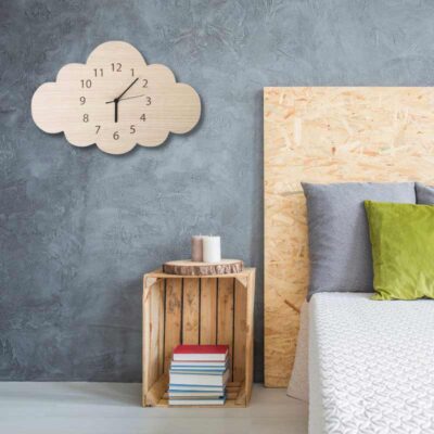 Horloge Murale Nuage - Horloge Murale Originale - Deco Scientifique