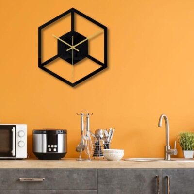 Cube Wall Clock, Würfel-Wanduhr