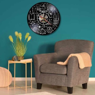Physics Wall Clock, Physik-Wanduhr