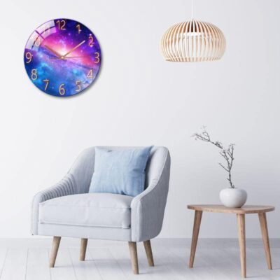 Horloge Univers - Horloge Murale Originale - Deco Scientifique