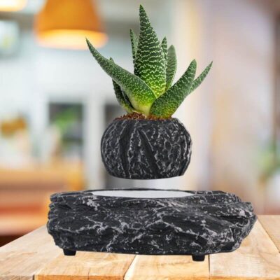 Floating Stone Style Flower Pot, Schwebender Blumentopf aus Stein