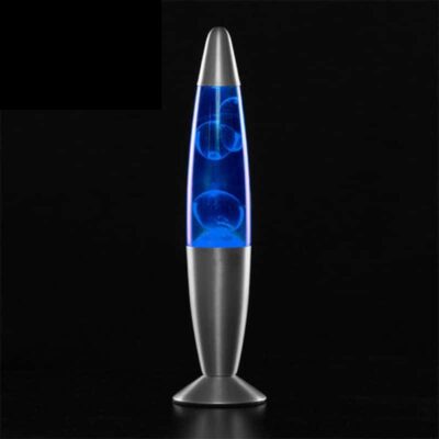 lampe à lave bleue - lampe scientifique - deco scientifique