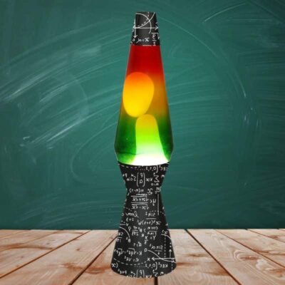 Lava Lamp Science, Lavalampe mit Formeln